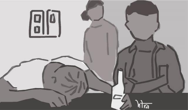 “Ông có phải là bố của tôi không ”