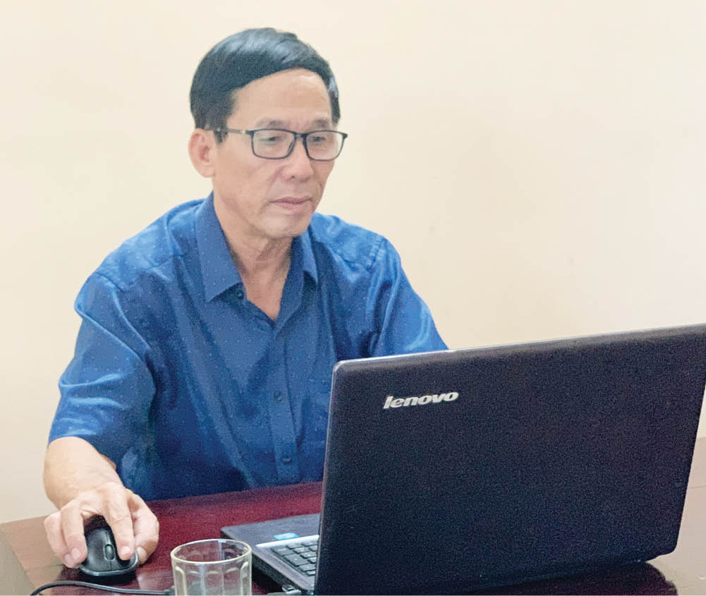 Thầy giáo với những công trình về “Bài giảng điện tử”