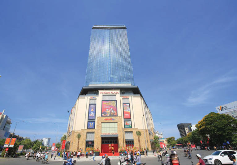 Contemplating Hue from Vincom Plaza