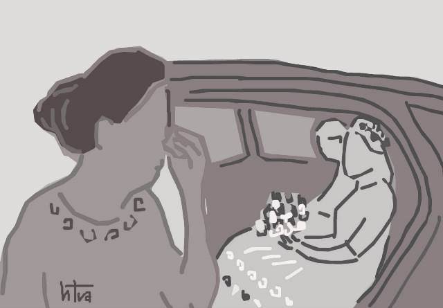 Mưa rơi ngoài ngõ