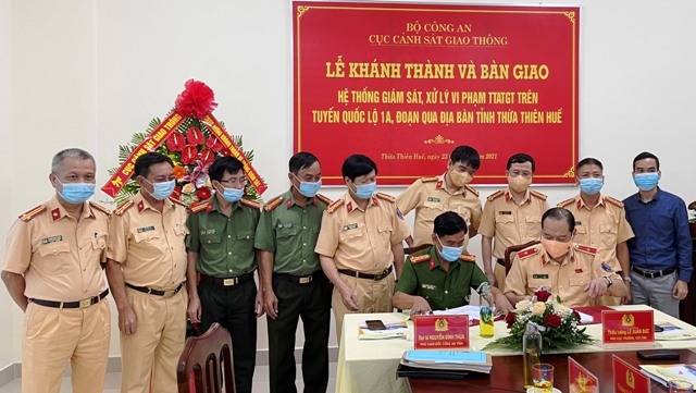 Lắp đặt 34 camera giám sát, xử lý giao thông dọc tuyến QL 1A
