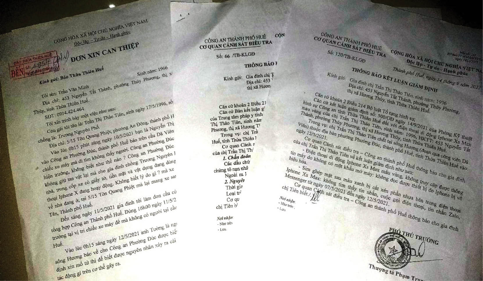 Liên quan đến cái chết của con gái ông Trần Văn Minh Trung tâm Pháp y tỉnh đã làm đủ trách nhiệm