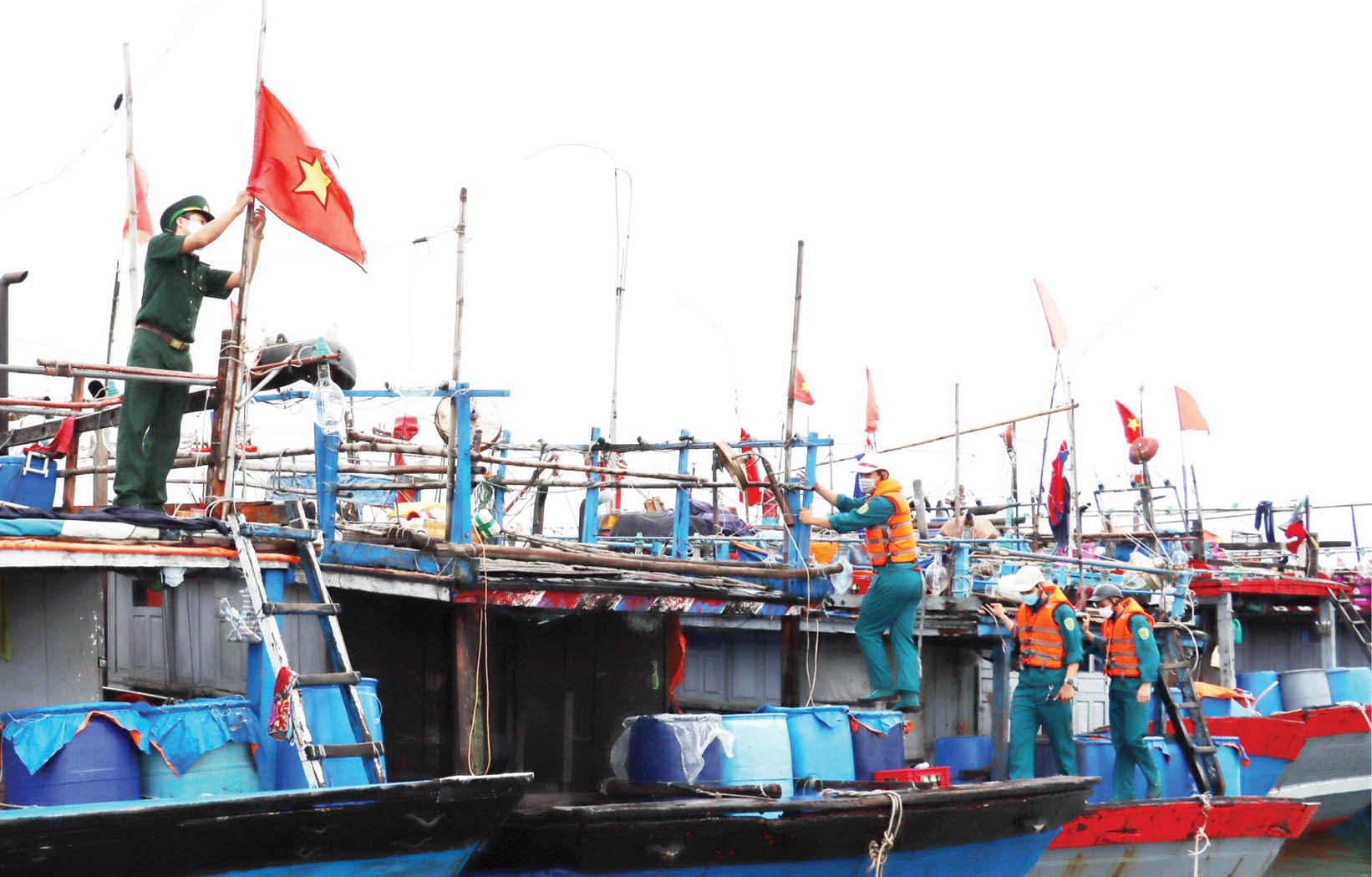 Xây dựng lực lượng dân quân biển vững mạnh Nhiệm vụ cấp bách