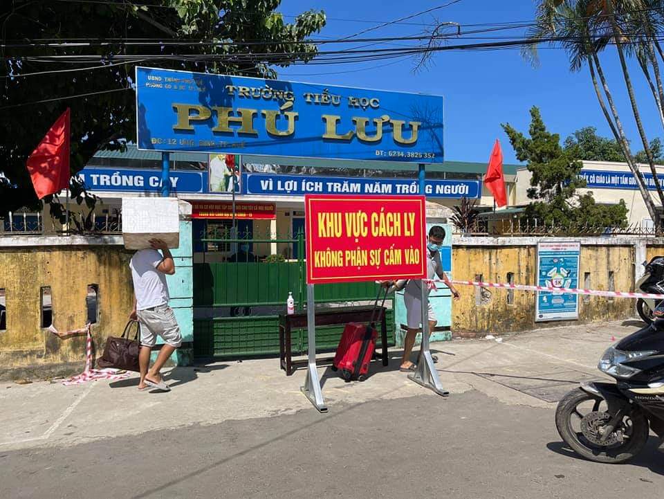 Phong tỏa, cách ly tạm thời các khu vực trên địa bàn phường Vỹ Dạ