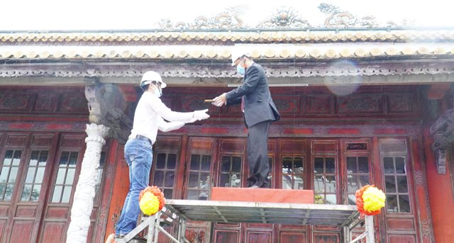 Khởi công dự án bảo tồn, tu bổ tổng thể di tích Điện Thái Hòa