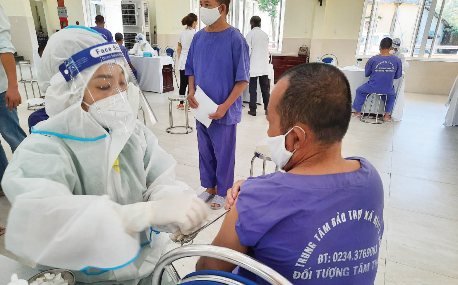 Quản chặt phòng, chống dịch COVID-19 tại cơ sở nuôi dưỡng tập trung