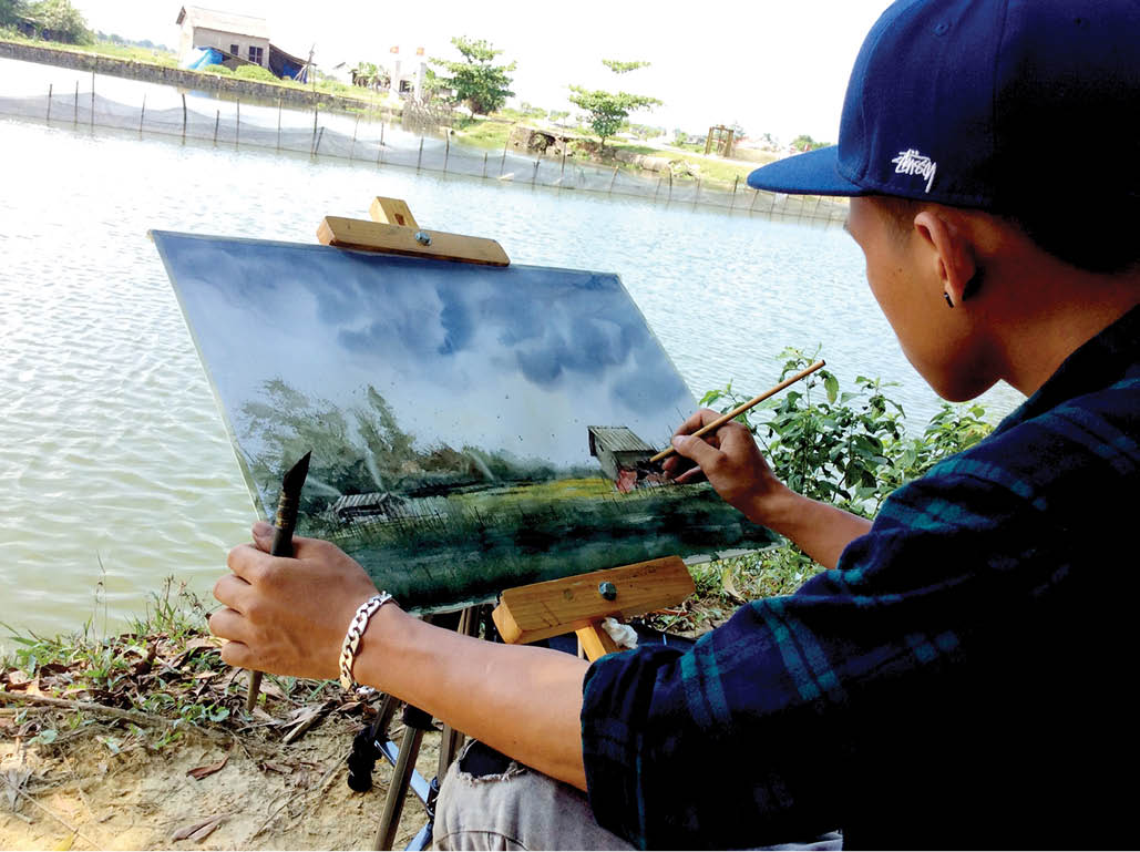 Capturing bucolic landscape