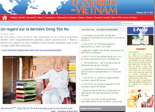 Đôi bạn đạt giải cao khi viết về Huế bằng tiếng Pháp