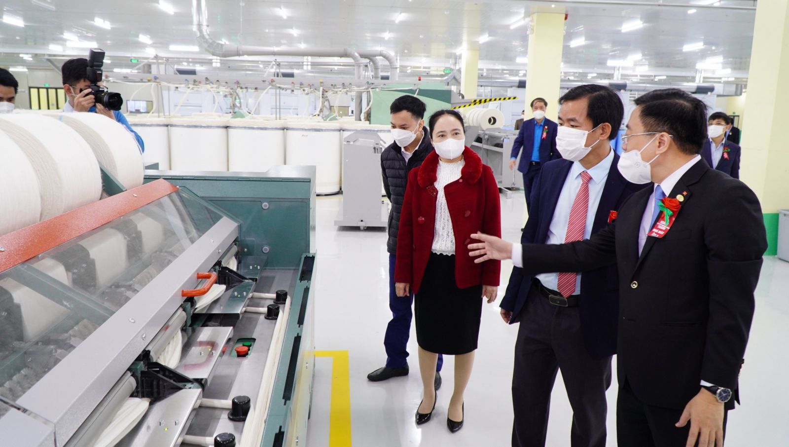 Yarn Factory 3 with a scale of more than 30,200 spindles inaugurated