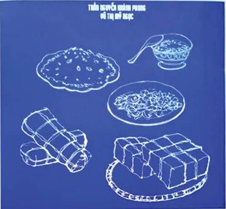 Hue sweet and aromatic cakes, steamed sticky rice and sweet soups