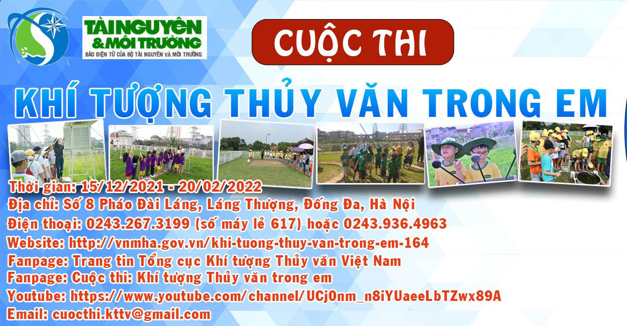 Phát động cuộc thi Khí tượng thủy văn trong em