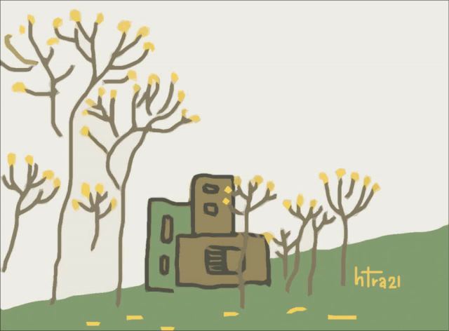 Trên tháng ngày xanh biếc