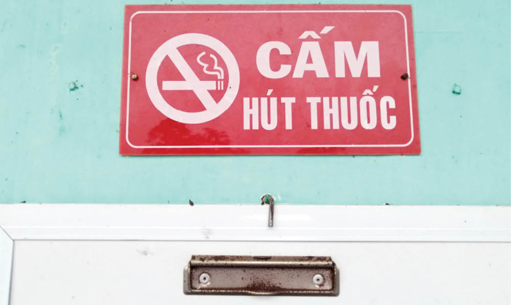 Môi trường làm việc xanh, không khói thuốc lá