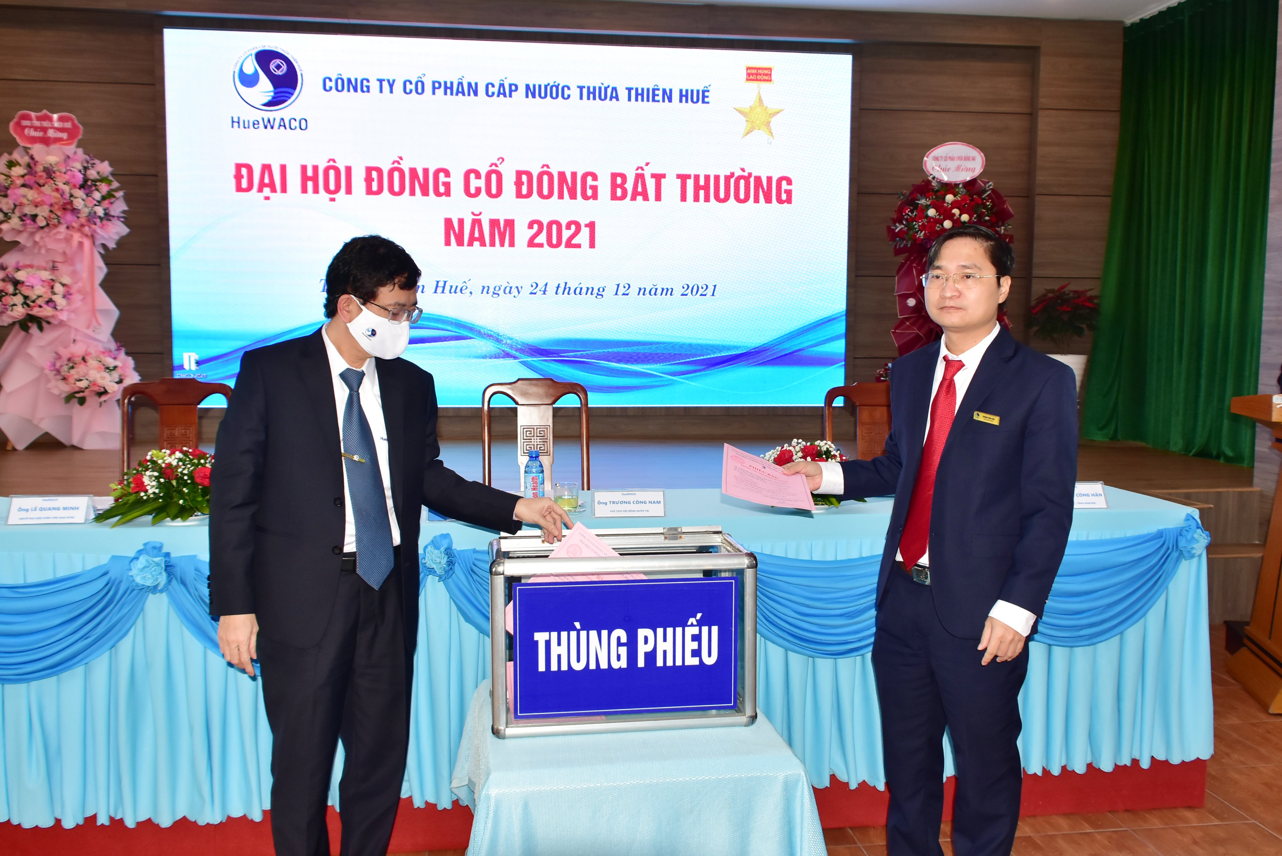 Ông Lê Quang Minh giữ chức Chủ tịch Hội đồng quản trị HueWACO