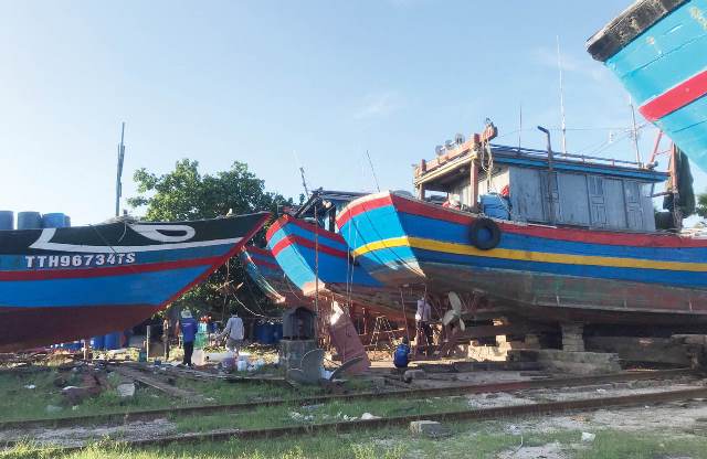 Bất cập ở cơ sở đóng tàu không phép
