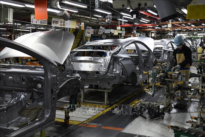 Sản lượng công nghiệp của Nhật Bản tăng kỷ lục