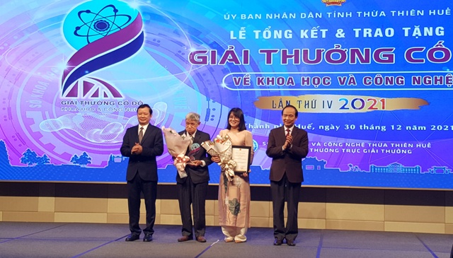 14 công trình, cụm công trình được tặng Giải thưởng Cố đô về Khoa học và Công nghệ lần thứ IV