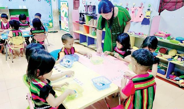 Bậc học mầm non linh hoạt trong bối cảnh dịch bệnh