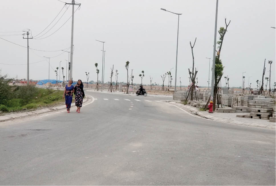 Hoàn thiện hạ tầng khu dân cư bắc Hương Sơ