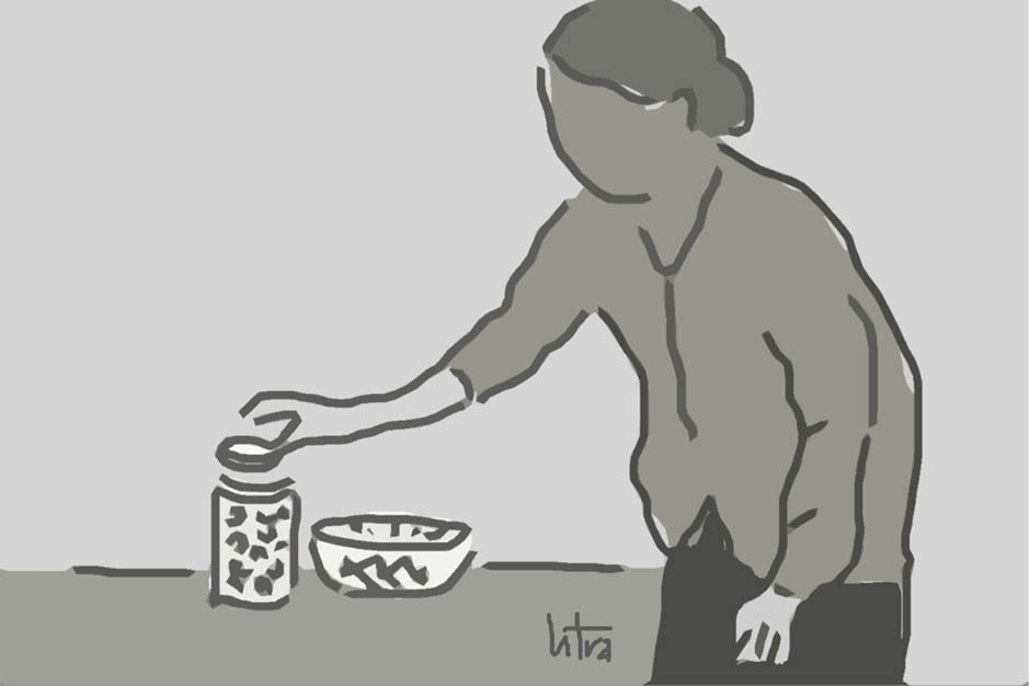 Món tép chua của mệ