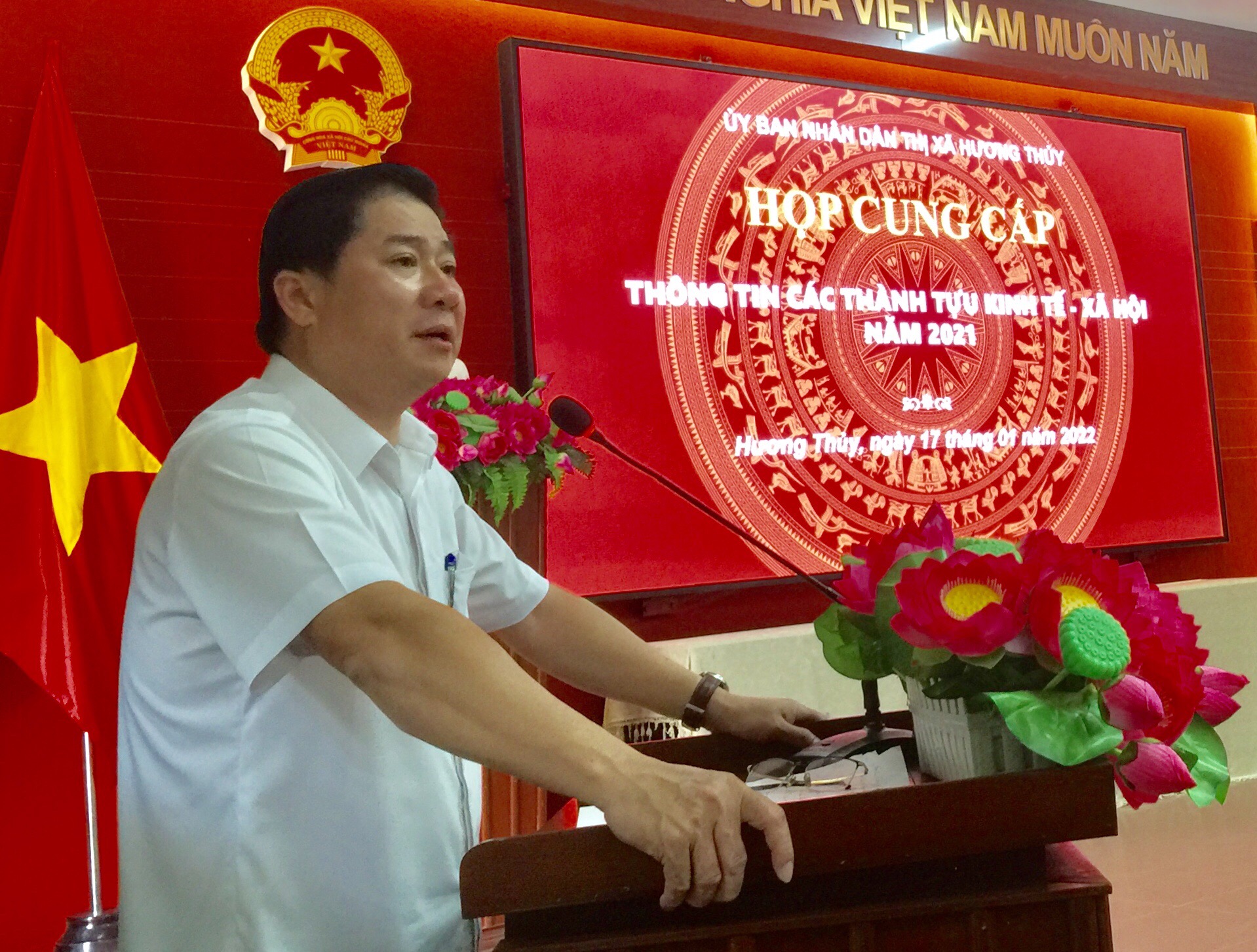 Hương Thủy Phấn đấu từ đô thị loại 4 lên đô thị loại 3 vào năm 2025