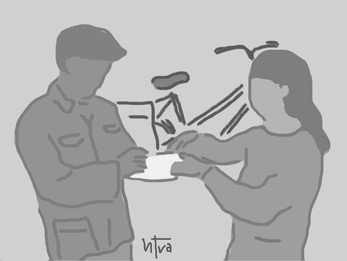 Nét đẹp của người đưa thư báo