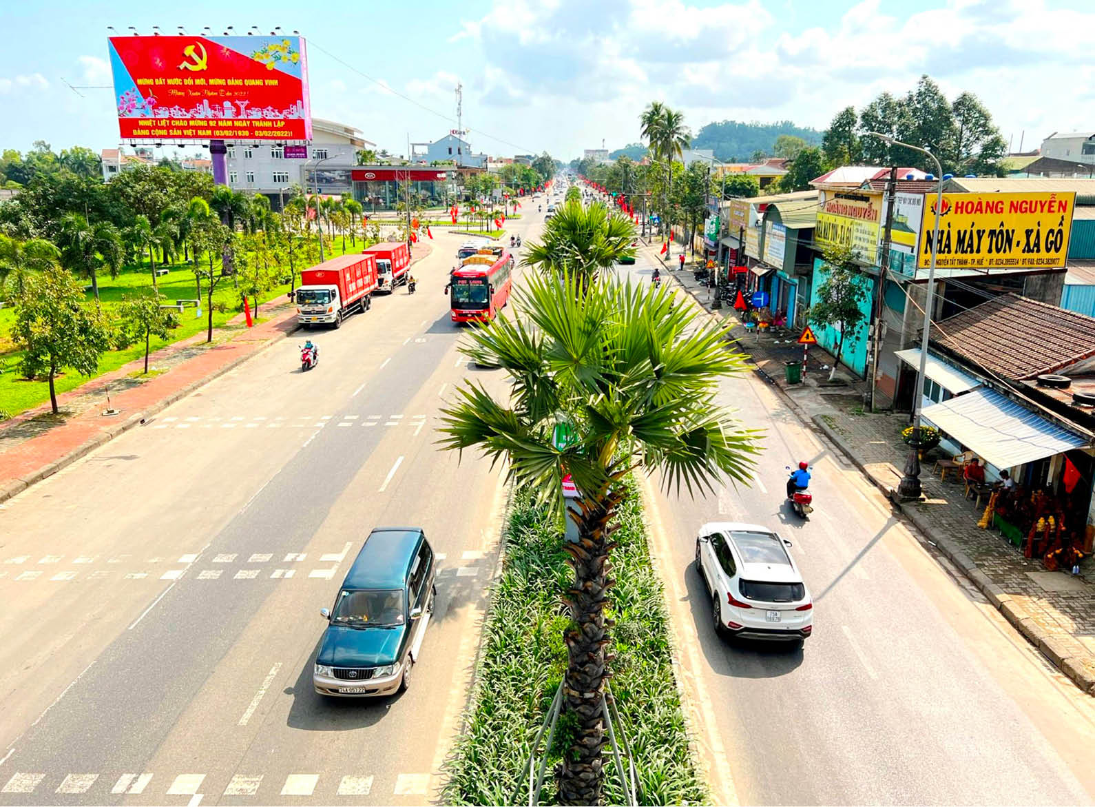 Điểm nhấn phía tây bắc