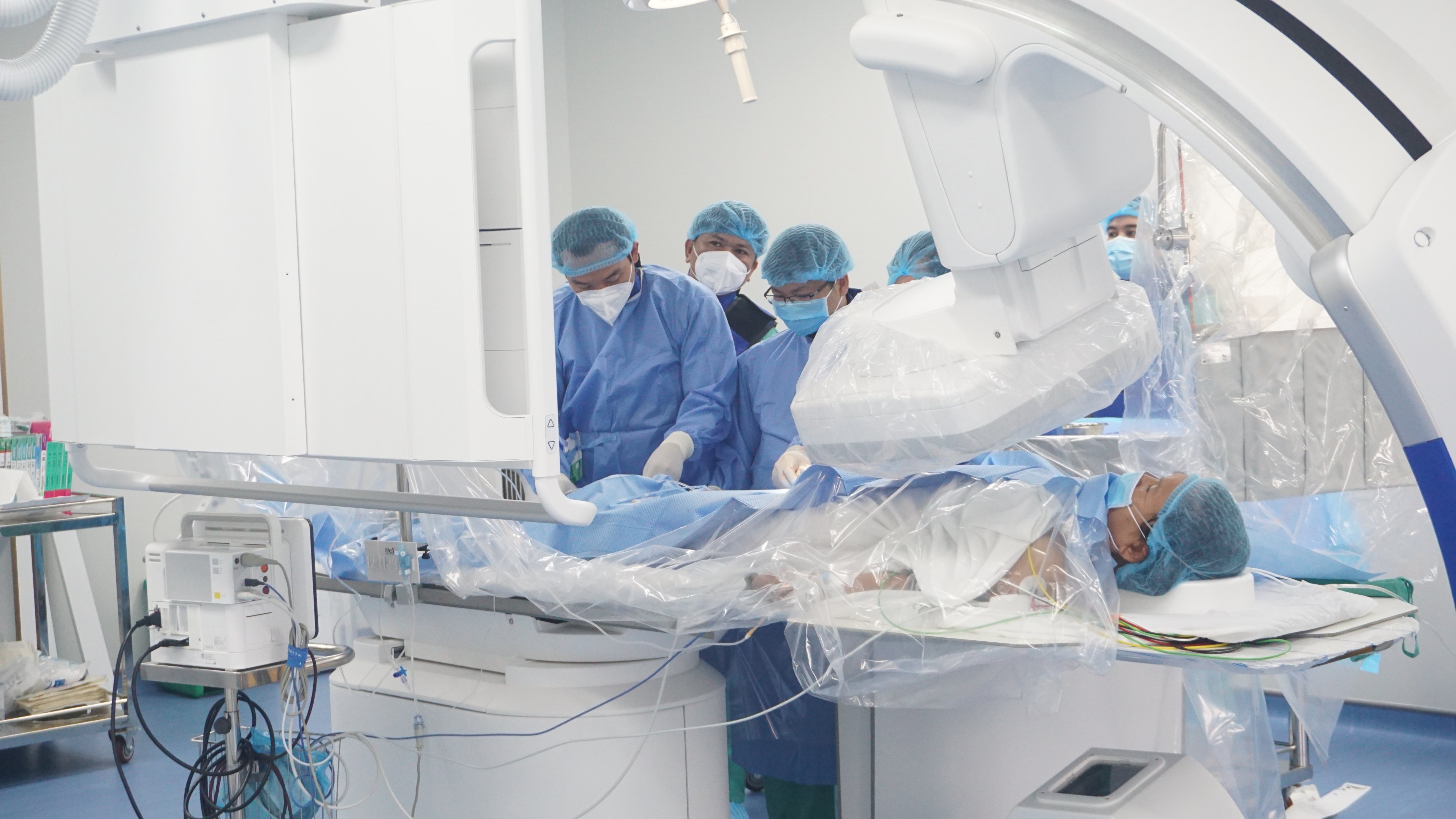 Trung tâm Can thiệp Tim mạch - Đột quỵ Bệnh viện Trung ương Huế cơ sở 2 đi vào hoạt động