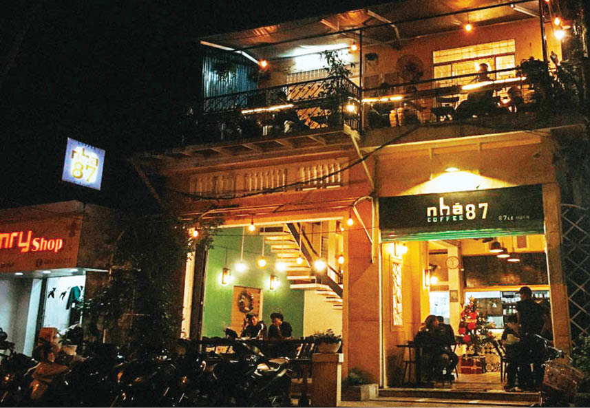 Hoài niệm cùng cà phê vintage