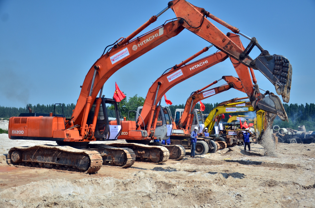 Ra quân đầu năm thi công dự án Tổ hợp BRG Golden Sands City