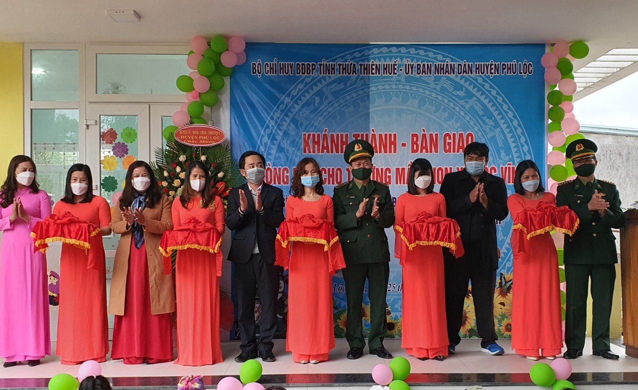 Khánh thành và bàn giao Trường mầm non Lộc Vĩnh