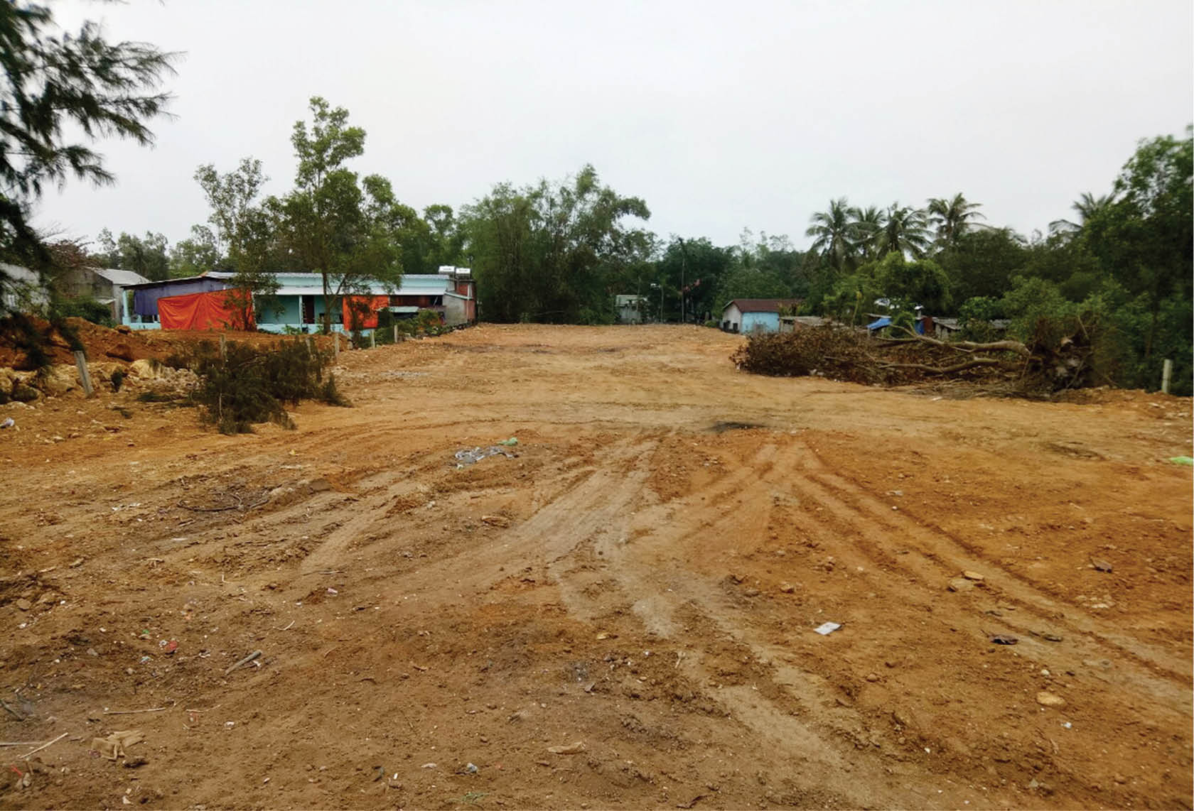 Chấn chỉnh san lấp đất lấn chiếm trái phép ở Lập An