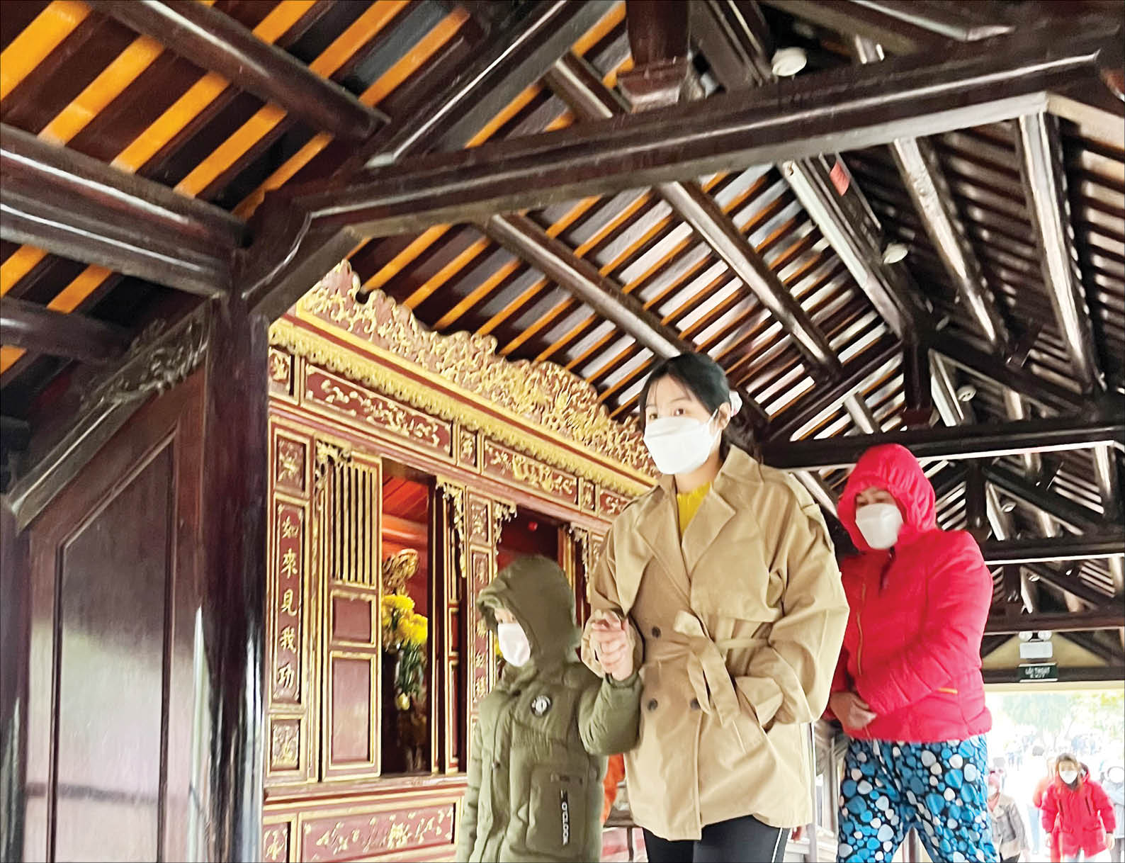 Nơi an lành là du khách tìm đến