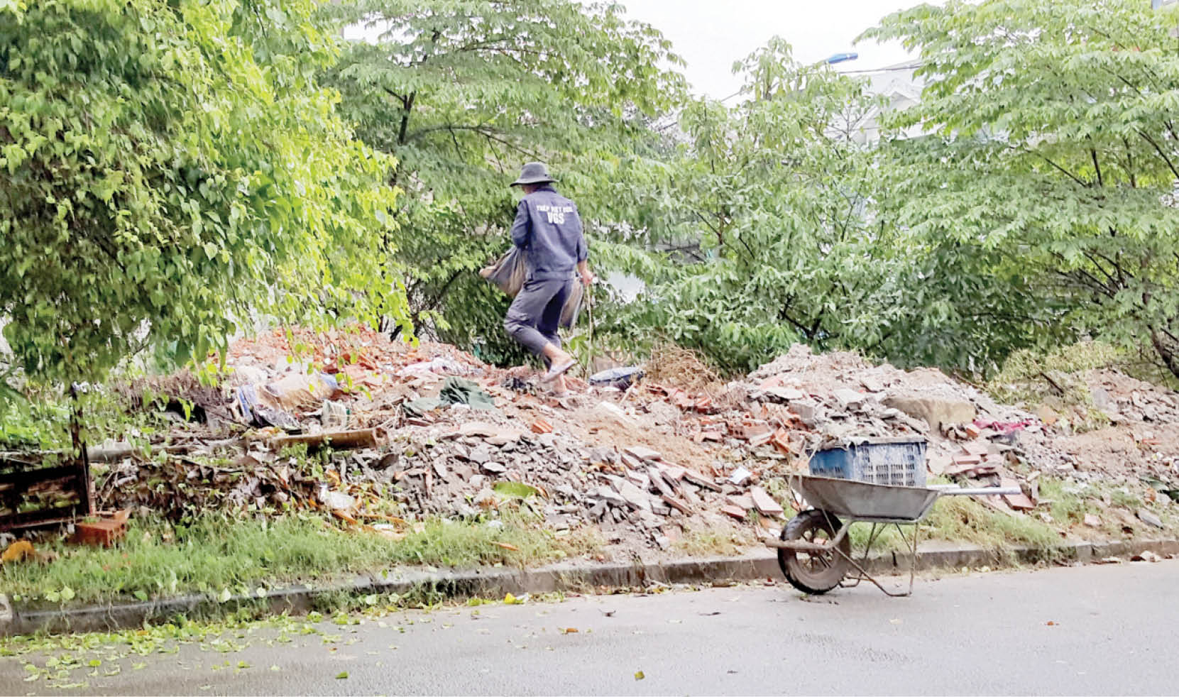 Khó quản lý, xử lý rác thải xây dựng