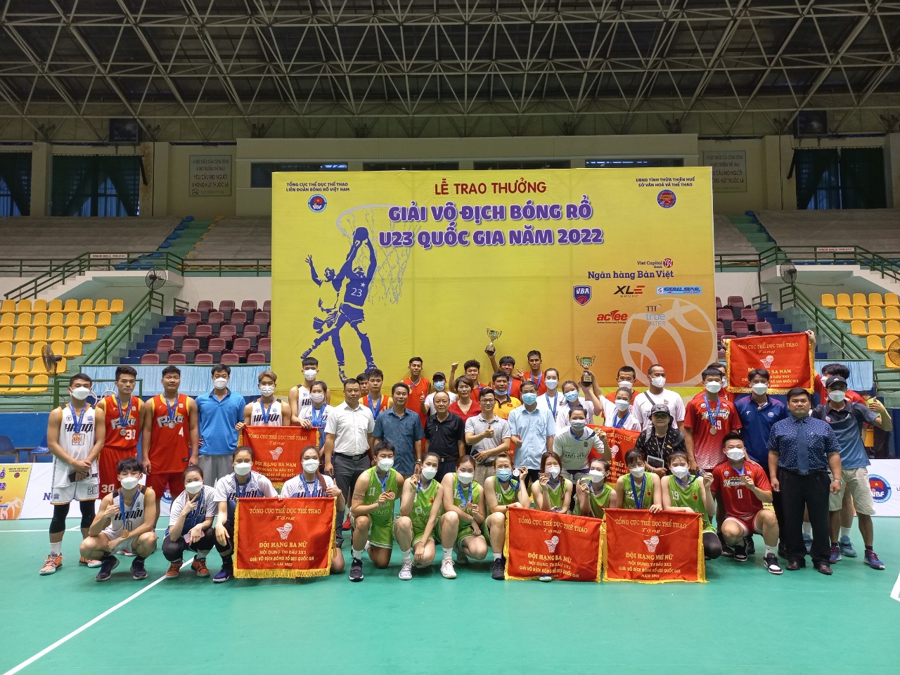 Bế mạc Giải vô địch Bóng rổ U23 quốc gia