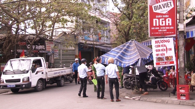 Tuổi trẻ TP Huế tham gia đảm bảo trật tự đô thị, trật tự công cộng