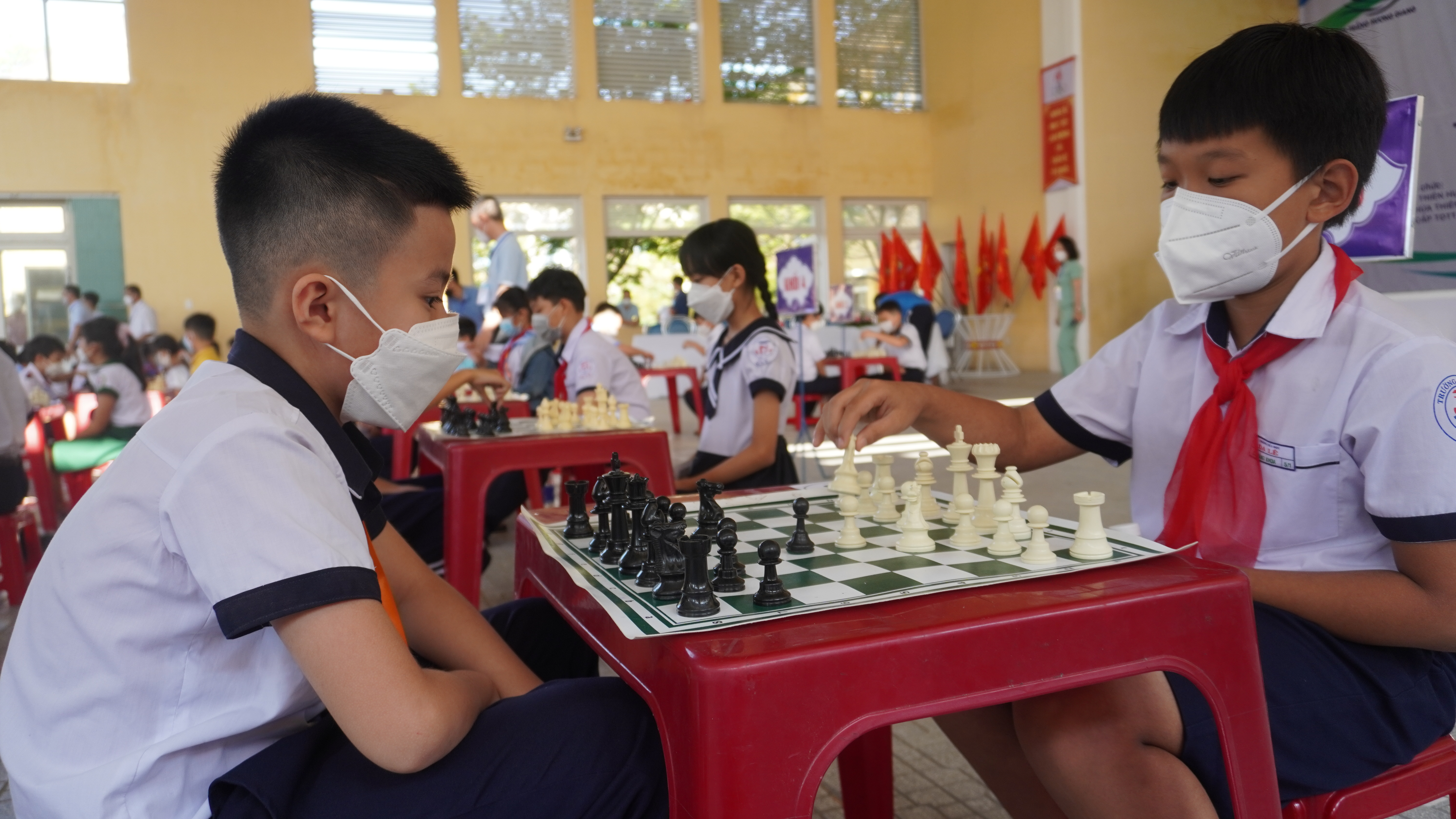 Khai mạc giải cờ vua, cờ tướng tranh cúp Hương Giang