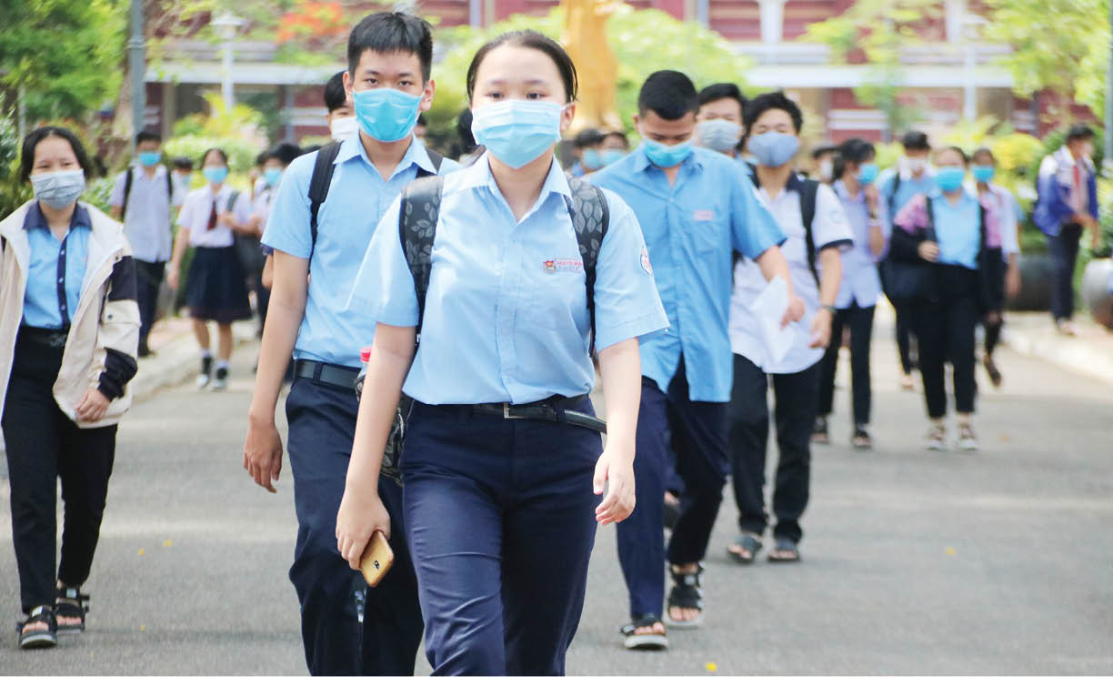 Học sinh được chọn môn học