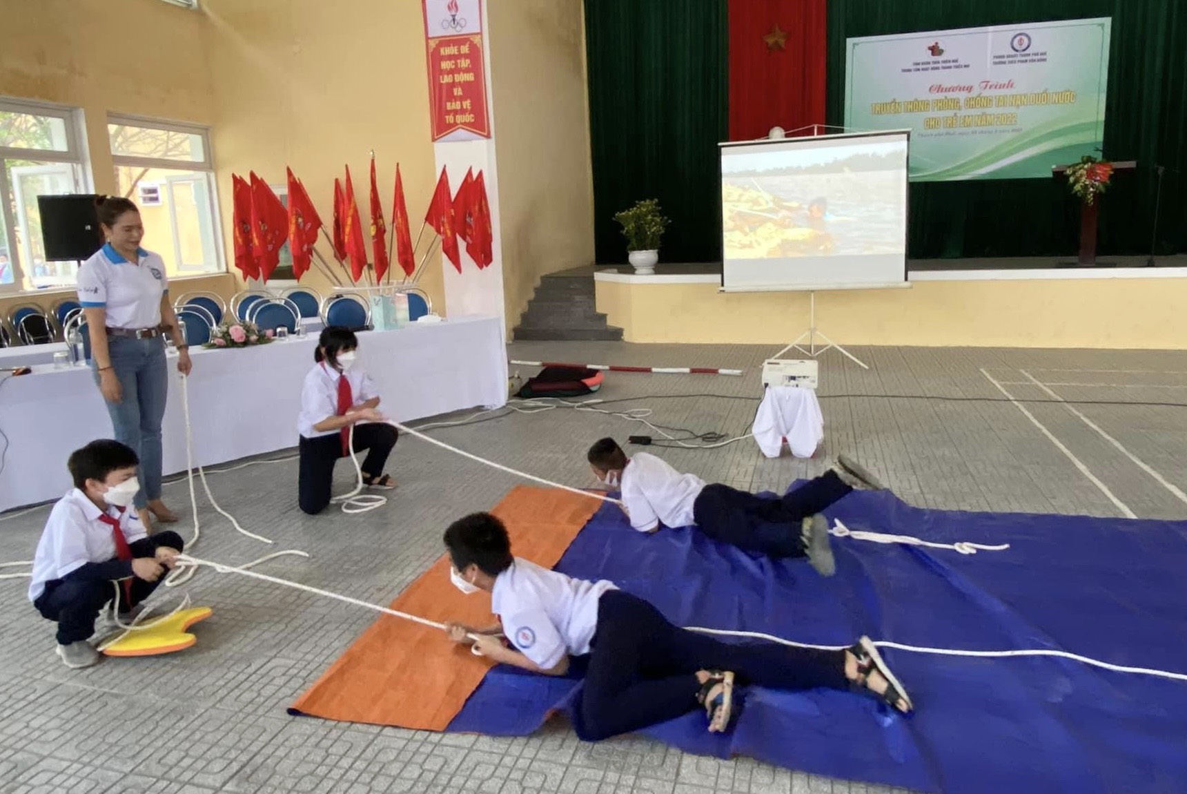 Truyền thông phòng, chống tai nạn đuối nước cho học sinh