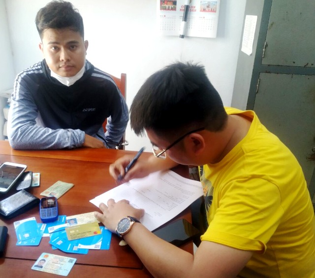 Bắt đối tượng lừa bán sắt thép qua mạng giá rẻ