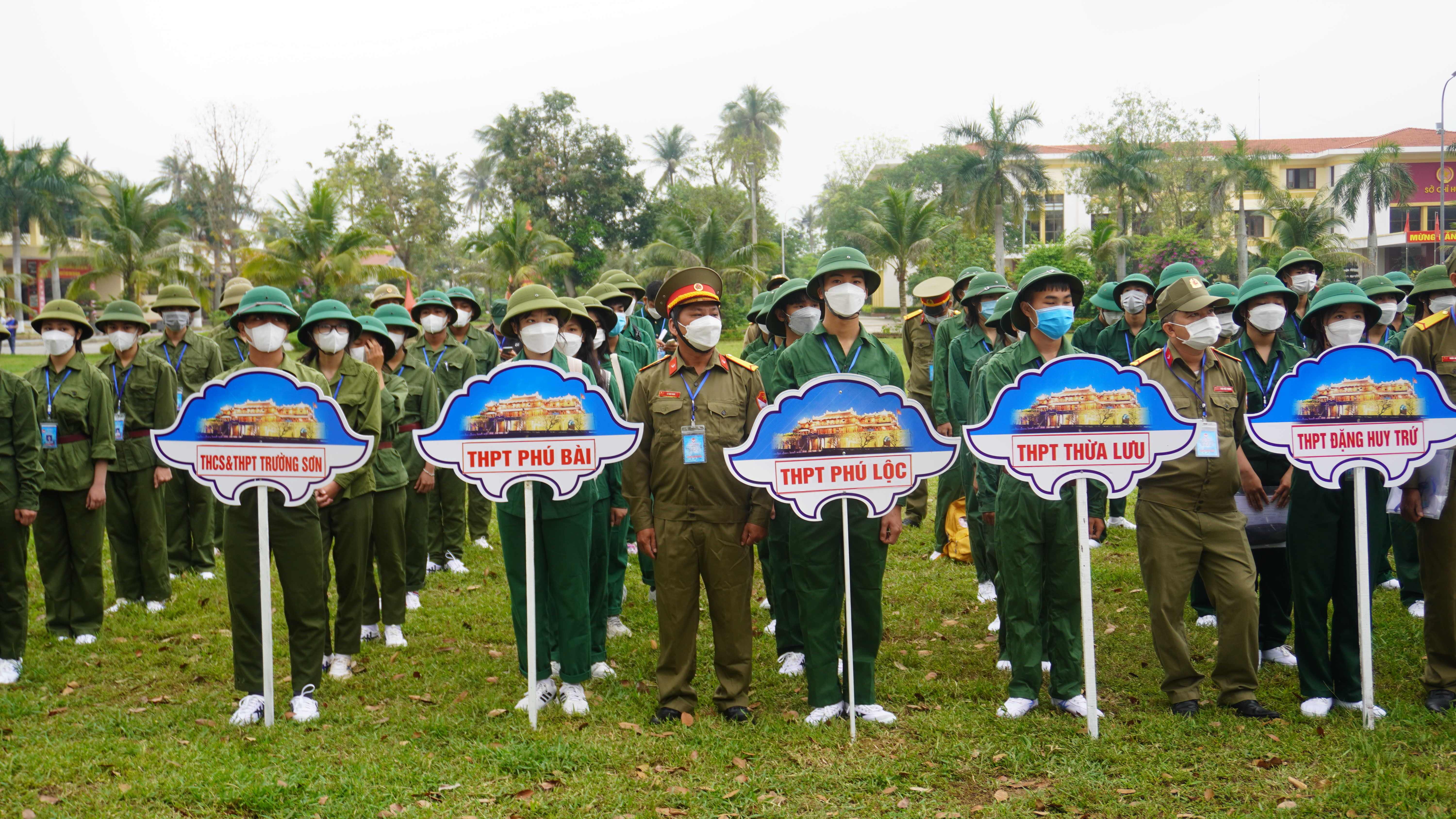 Khai mạc Hội thao Giáo dục quốc phòng - An ninh học sinh khối trung học phổ thông