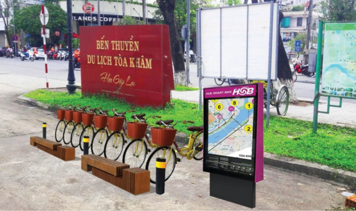 Thí điểm dịch vụ xe đạp chia sẻ công cộng