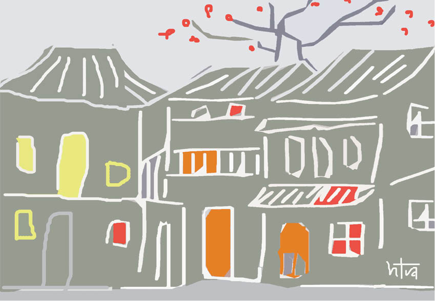 Mùa đi ngang phố