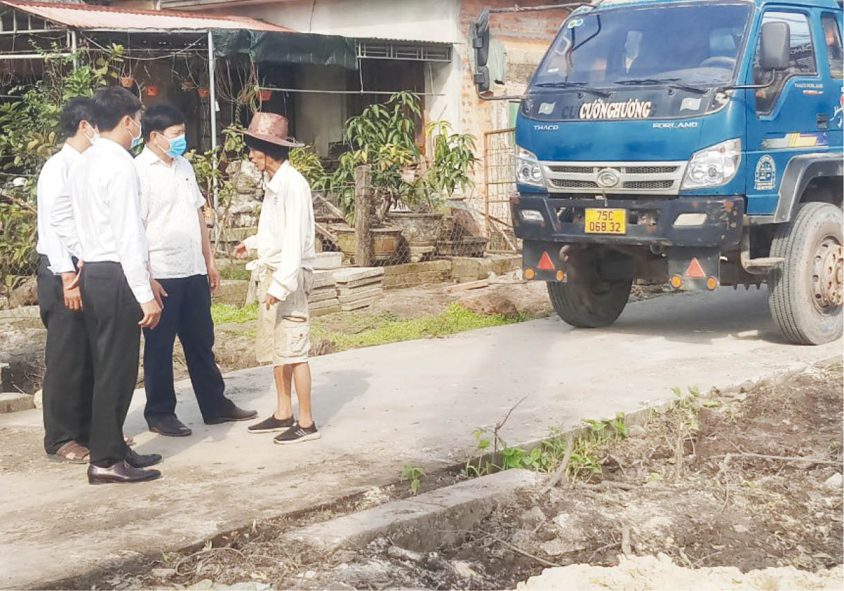 Điền Lộc Phấn đấu lên phường