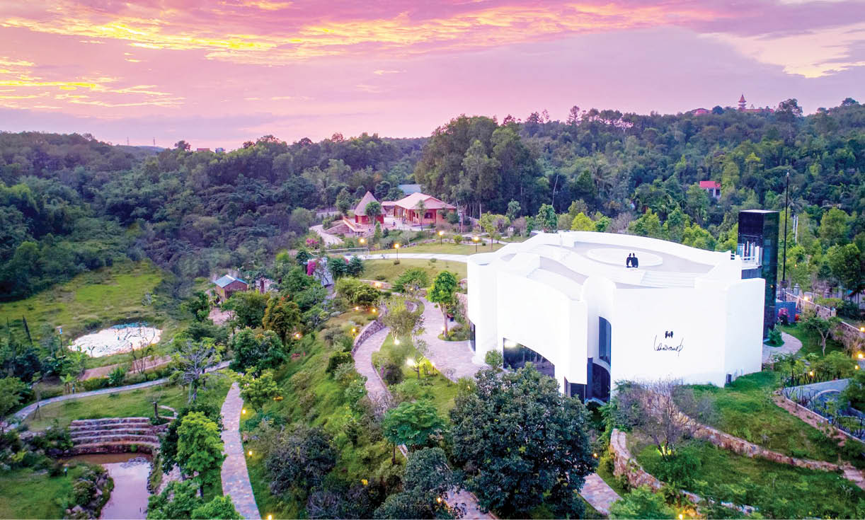 Không gian nghệ thuật phục hồi cùng du lịch