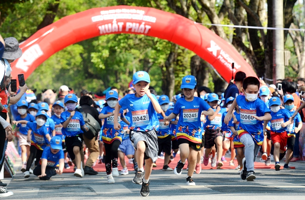 Enjoyable moments at Kun Marathon Hue