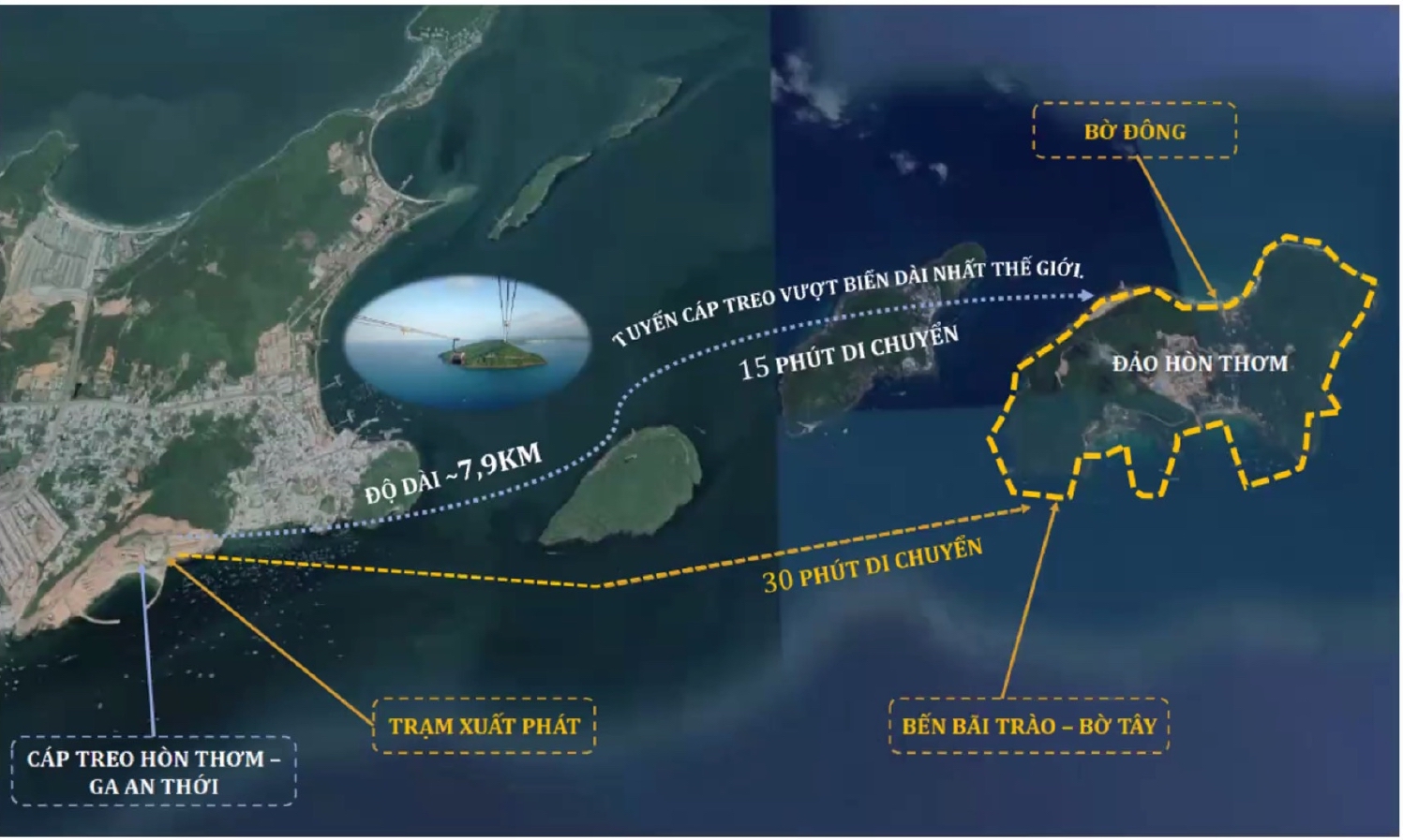 Vị trí Hòn Thơm Paradise Island ở đâu Liệu có đáng sở hữu