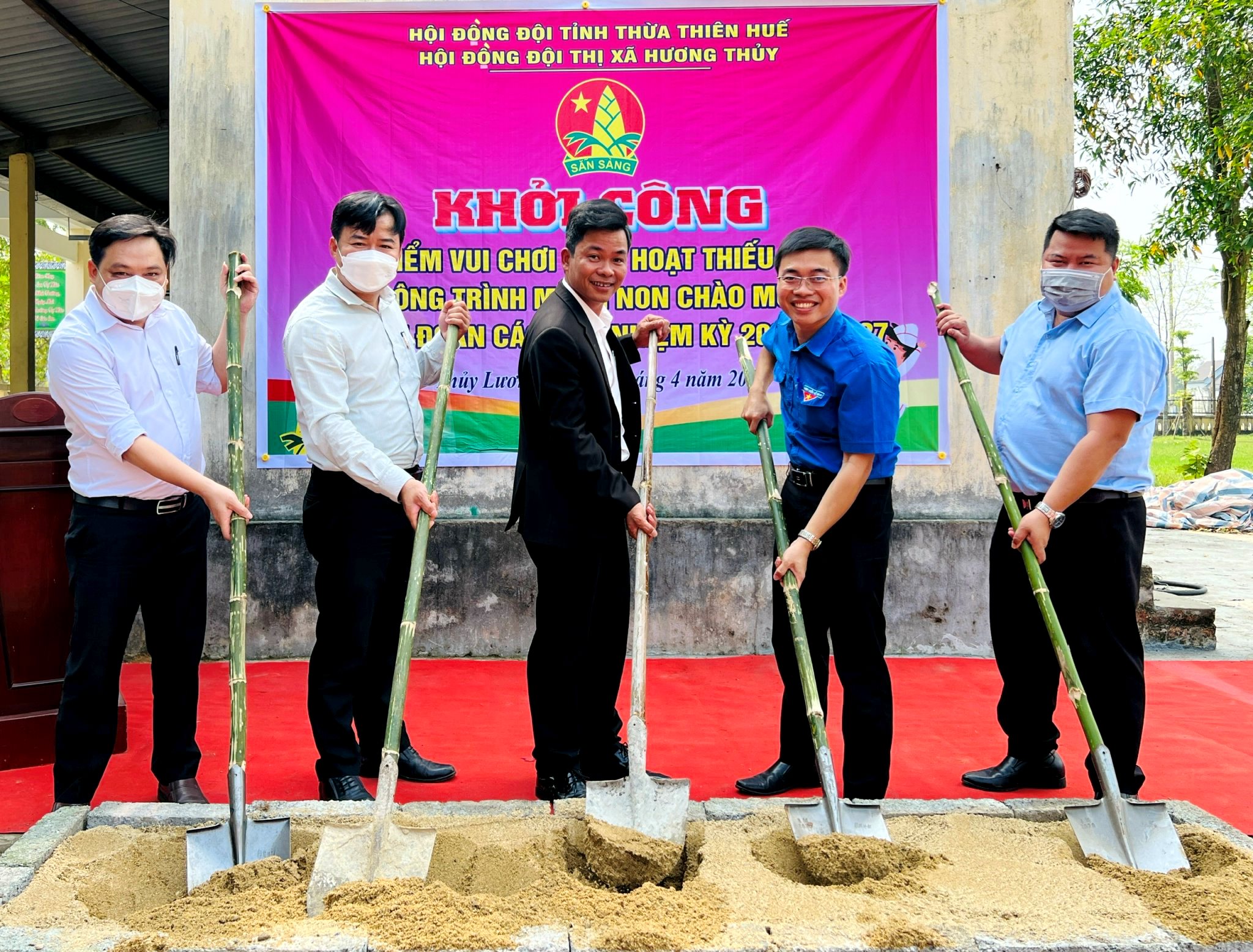 Hương Thủy Nhiều công trình ý nghĩa chào mừng Đại hội Đoàn các cấp