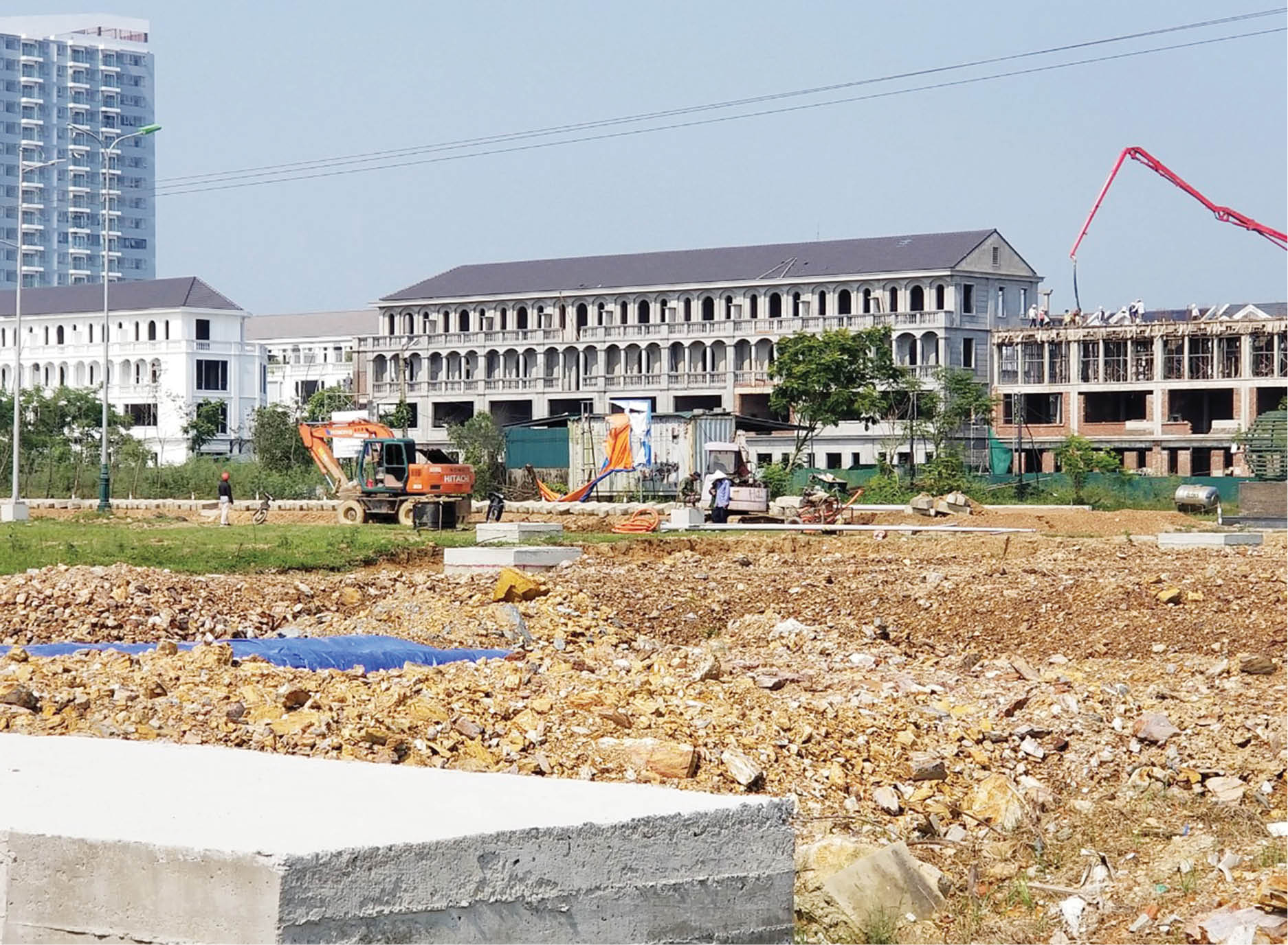 Tháo gỡ khó khăn đảm bảo tiến độ dự án