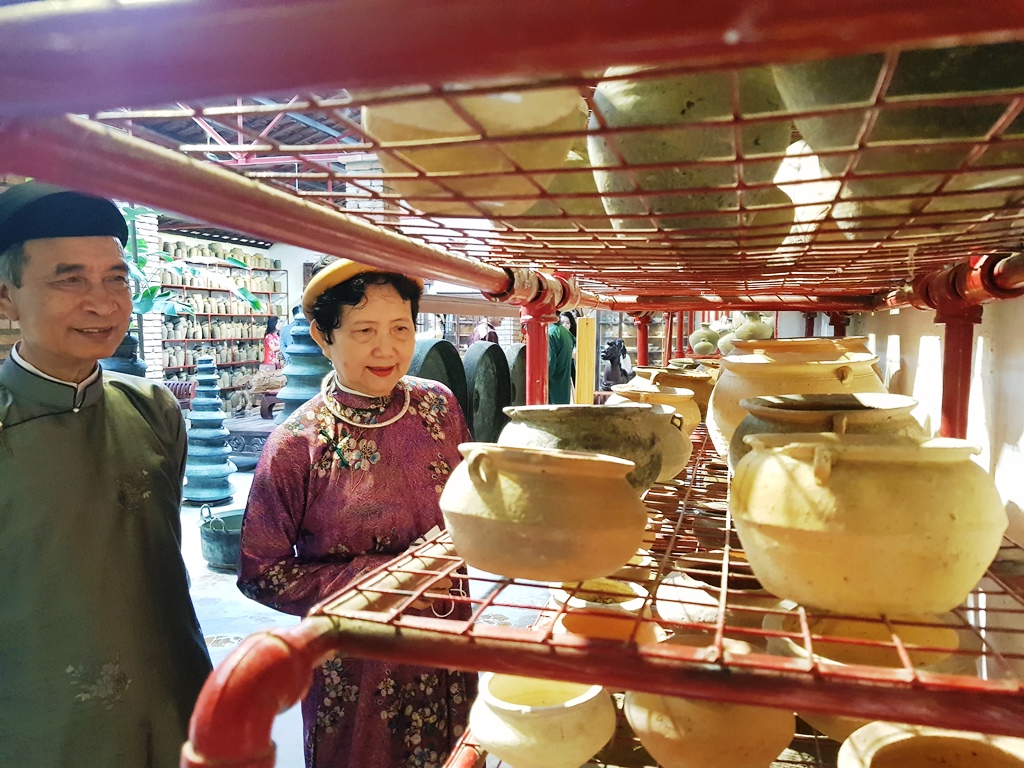 Bảo tàng gốm cổ sông Hương chính thức mở cửa đón khách tham quan
